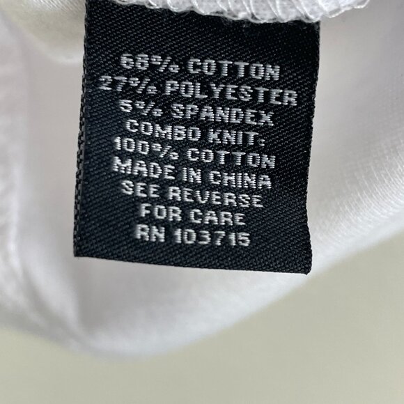 Zag & Rachel Woman Plus 1X White Button Up Pleated Shirt 3/4 Sleeve Blouse - Picture 5 of 11